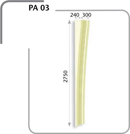 Poliüretan Payandalar — Model PY-03
