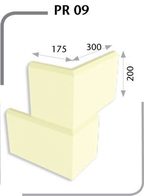 Poliüretan Pencere Üst Taç & Aksesuar — Model PT-09